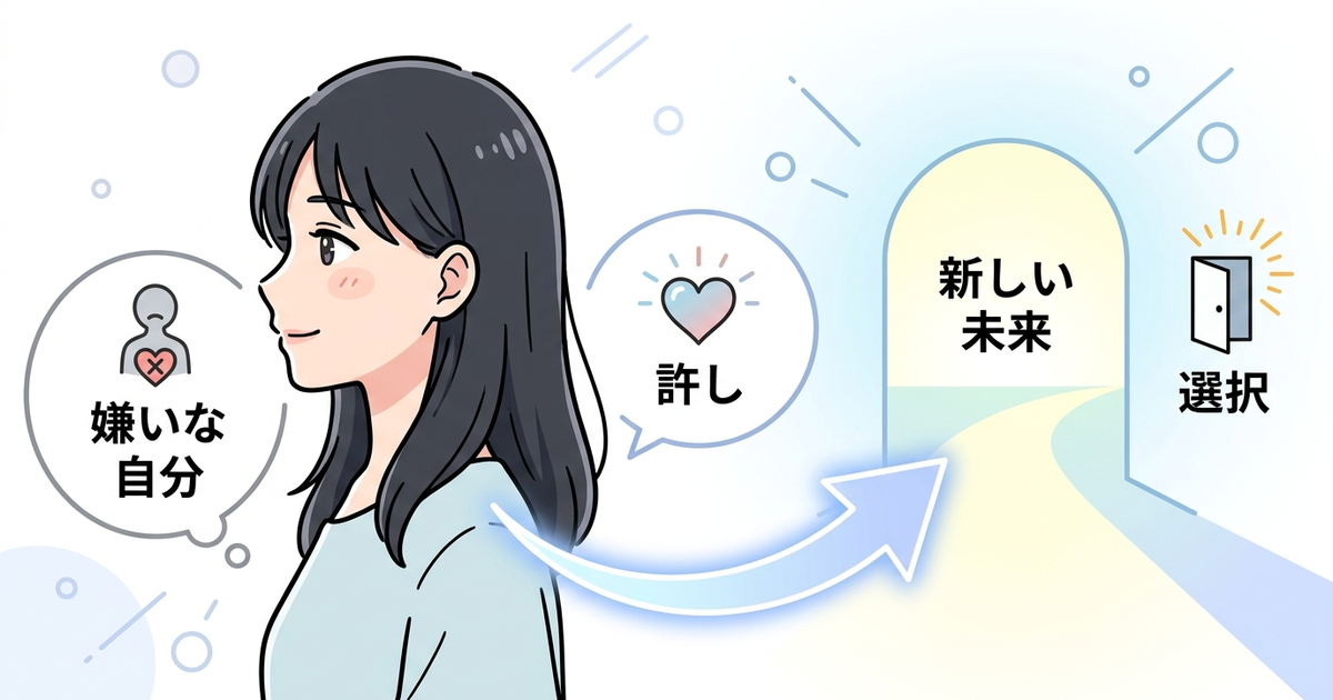 旦那が嫌いな自分を許して新しい未来を選び取る