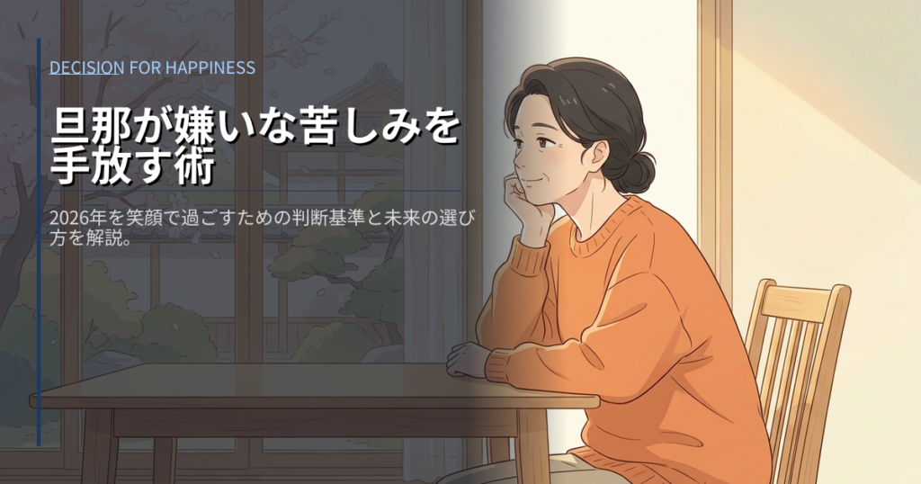 旦那が嫌いの解説イメージ