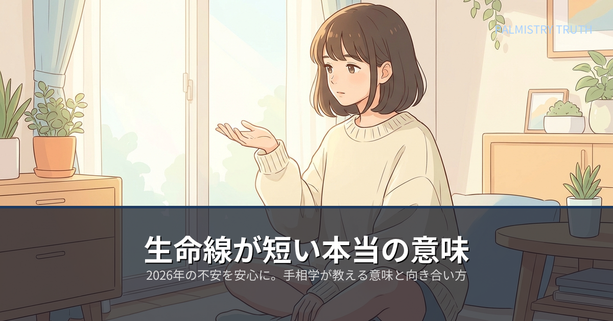 生命線 短いの解説イメージ