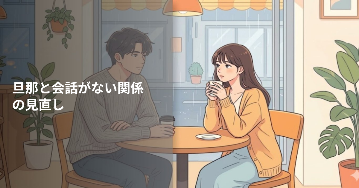 旦那 会話がないの解説イメージ
