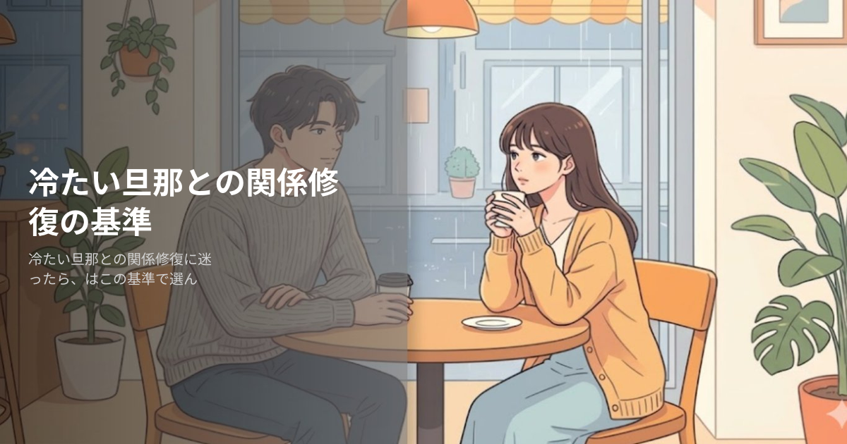 冷たい旦那の解説イメージ