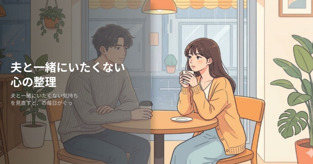 夫と一緒にいたくないの解説イメージ