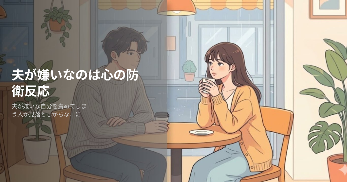 夫が嫌いの解説イメージ