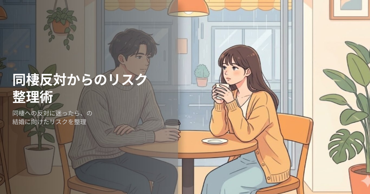 同棲反対の解説イメージ