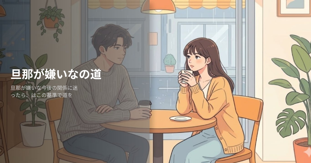 旦那が嫌いの解説イメージ
