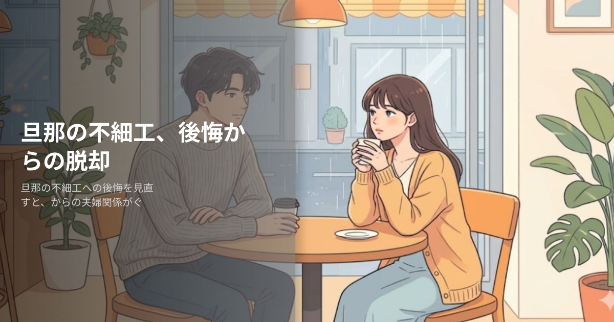 旦那 不細工 後悔の解説イメージ