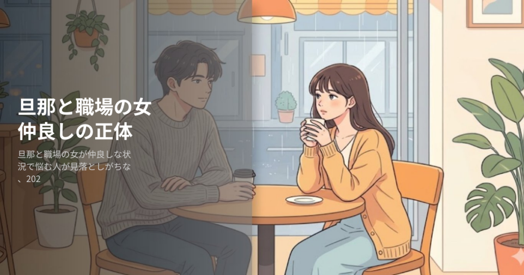 旦那 職場の女 仲良しの解説イメージ