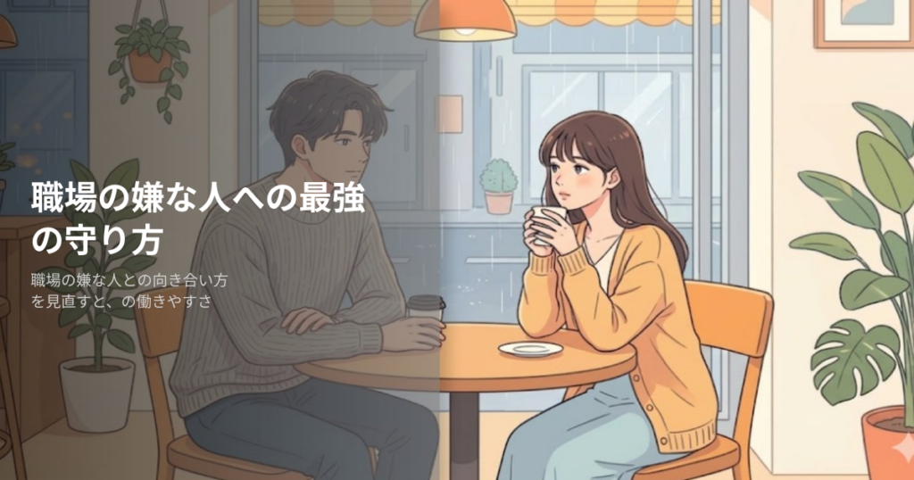 職場の嫌な人の解説イメージ